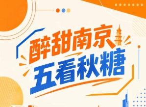 南京秋糖盛会，五看醉甜